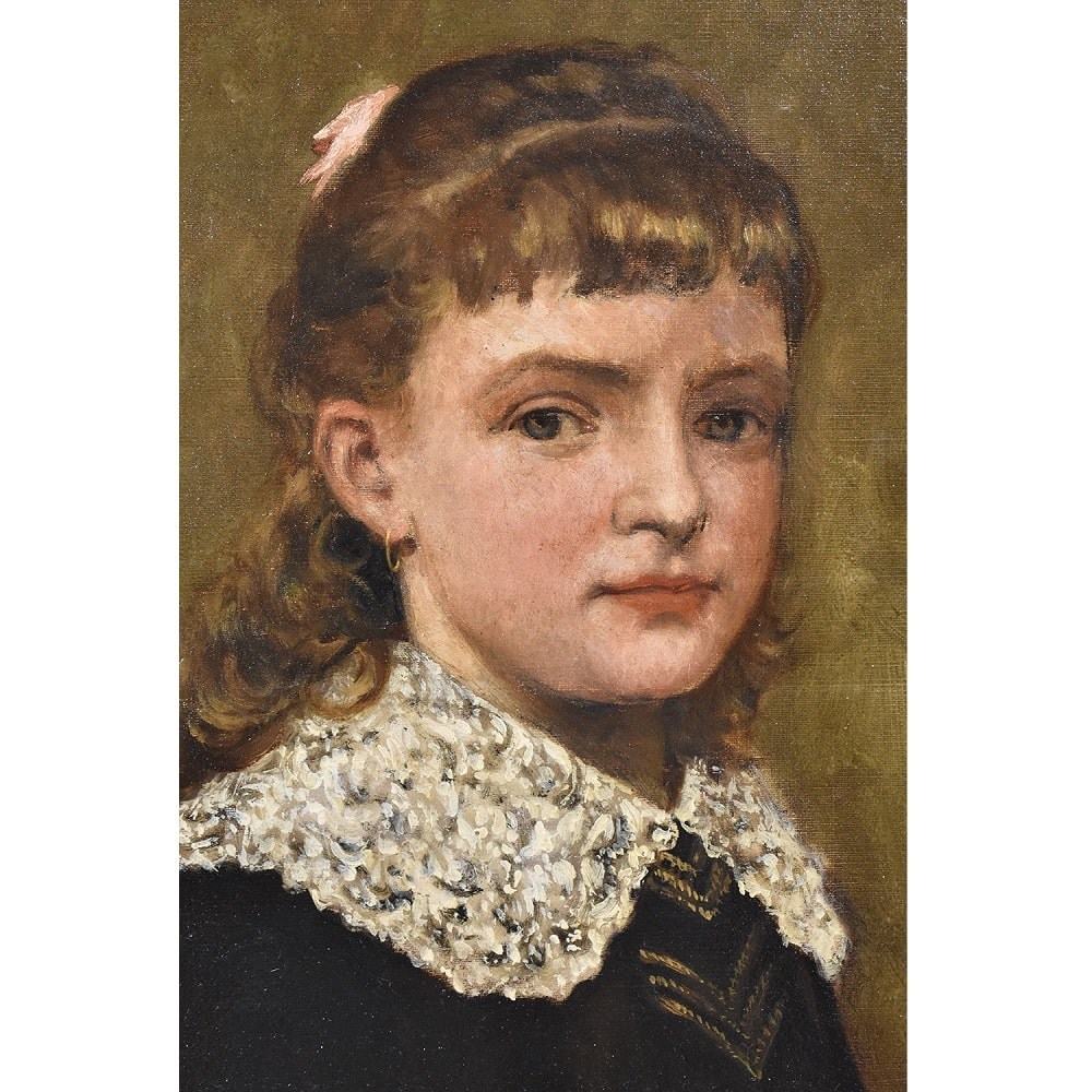 a1QR407 antique oil painting woman portrait painting 19th century.jpg